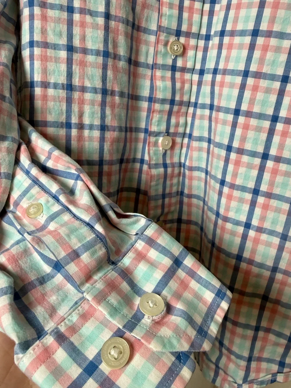 Southern Shirt Cotton Club Button Down Plaid Shirt